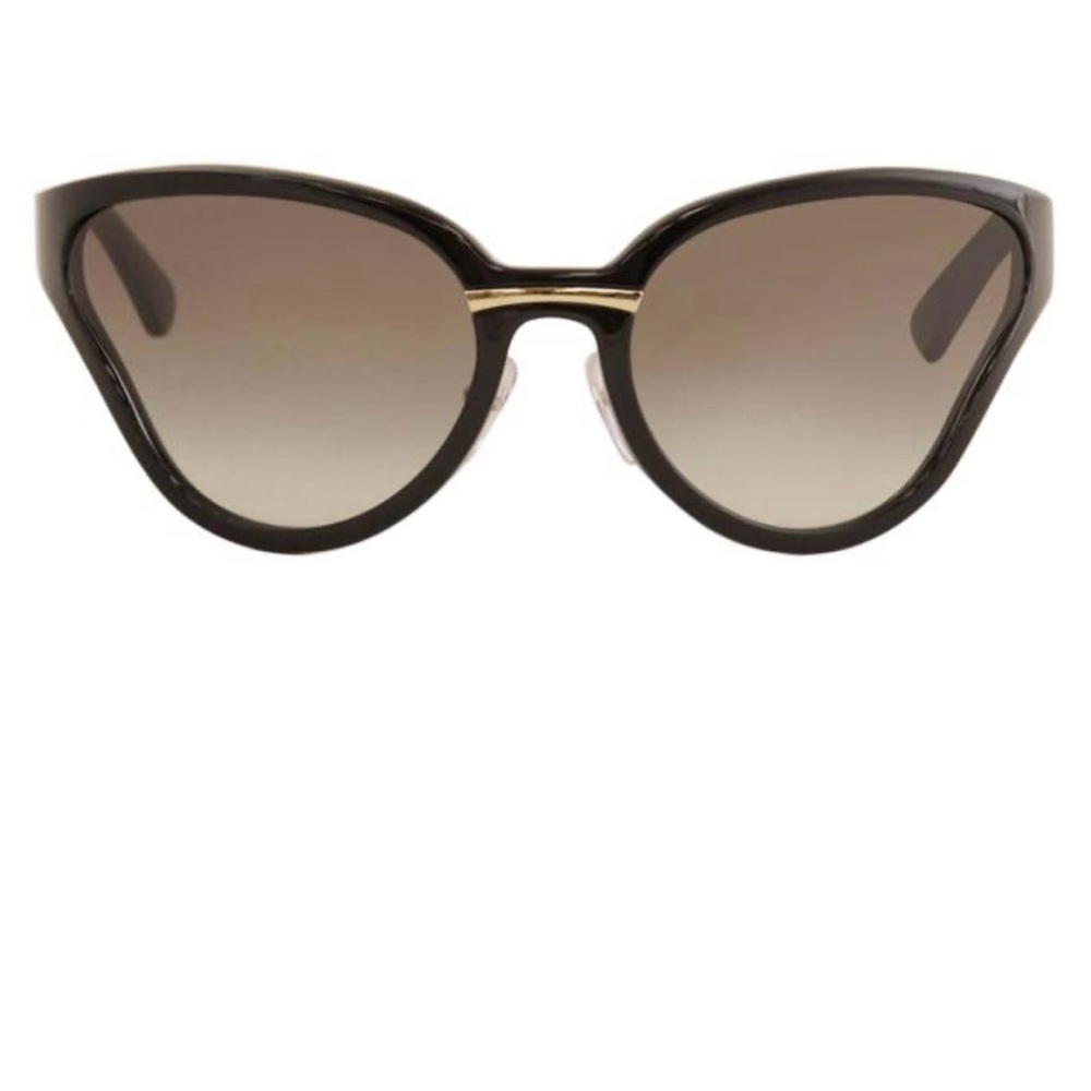 PRADA Catwalk Women's SPR22V SPR/22/V 1AB/0A7 Black/Gold Butterfly Sunglass 68mm